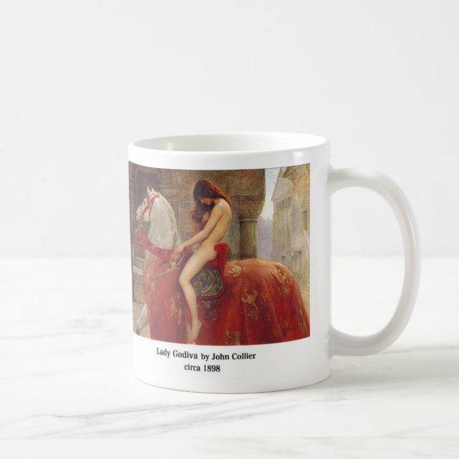 Taza De Café Lady Godiva, by John Collier (Derecha)