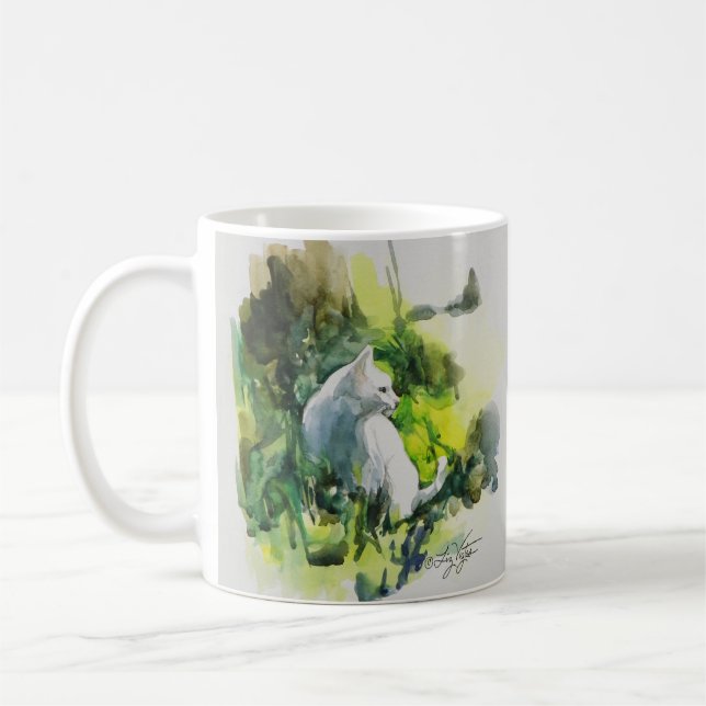 Taza De Café Lady In The Sun Mug (Izquierda)