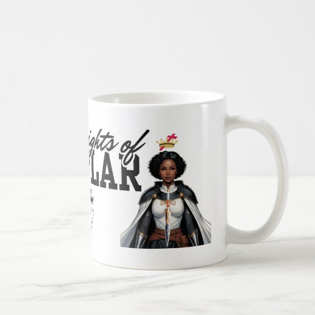 Taza De Café Lady Knights Templar Coffee Mug Gift (Derecha)
