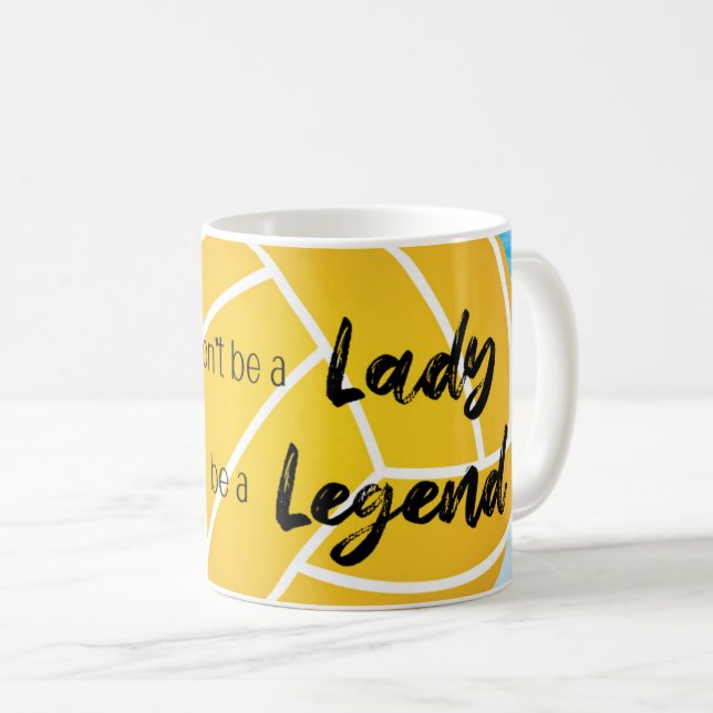 Taza De Café Lady Legend Water Polo Mug (Anverso derecho)