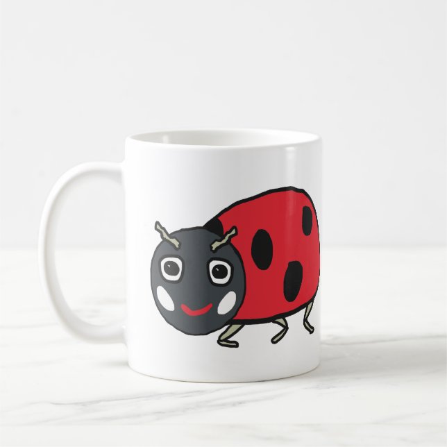 Taza De Café Ladybird Ladybug (Izquierda)