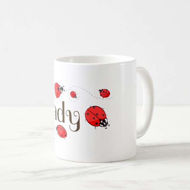 Taza De Café Ladybug (Anverso derecho)