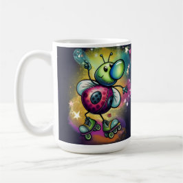 Taza De Café Ladybug Roller Disco Mug