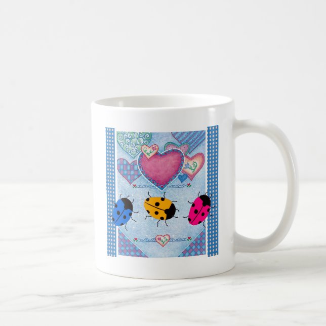 TAZA DE CAFÉ LADYBUGS (Derecha)