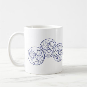 Taza De Café Lagarto Azul