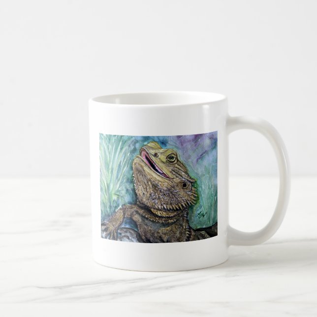 Taza De Café Lagarto barbudo (Derecha)