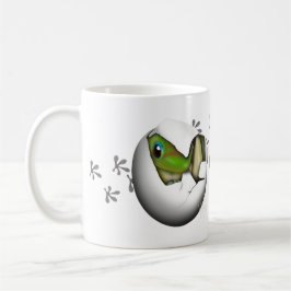 Taza De Café Lagarto bebé en huevo 