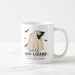 Taza De Café Lagarto Boo Dragón Barbudo Arte de Fantasma de Ha