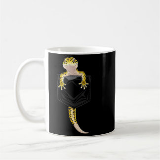 Taza De Café Lagarto Lindo Reptil Geco Leopardo Regalos Poc Hom