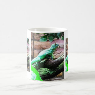 Taza De Café Lagartos verdes