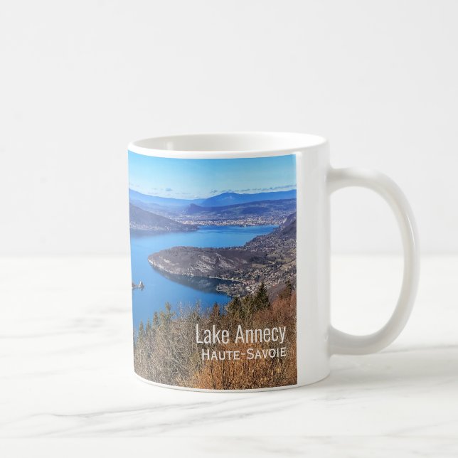 Taza De Café Lago Annecy, Alpes franceses (Derecha)