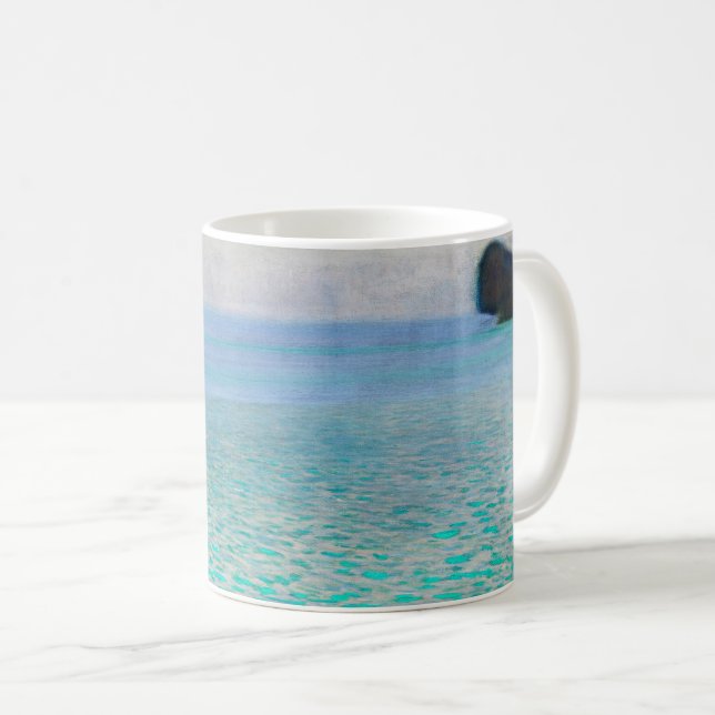 Taza De Café Lago Atter, Gustav Klimt (Anverso derecho)