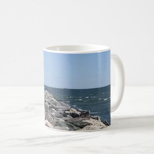 Taza De Café Lago Azul (Anverso derecho)