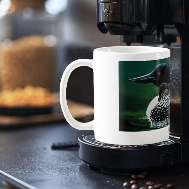 Taza De Café Lago Butterfield de la Familia Loon (Subido por el creador)