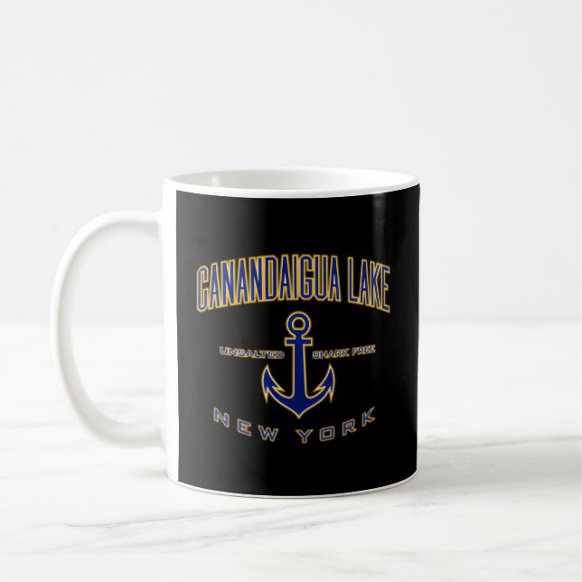 Taza De Café Lago Canandaigua Para (Izquierda)