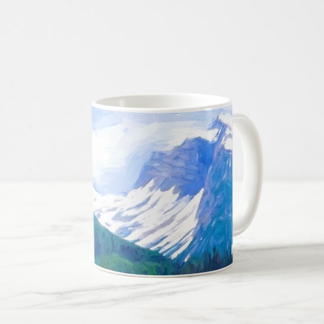 Taza De Café Lago Clark (Anverso derecho)