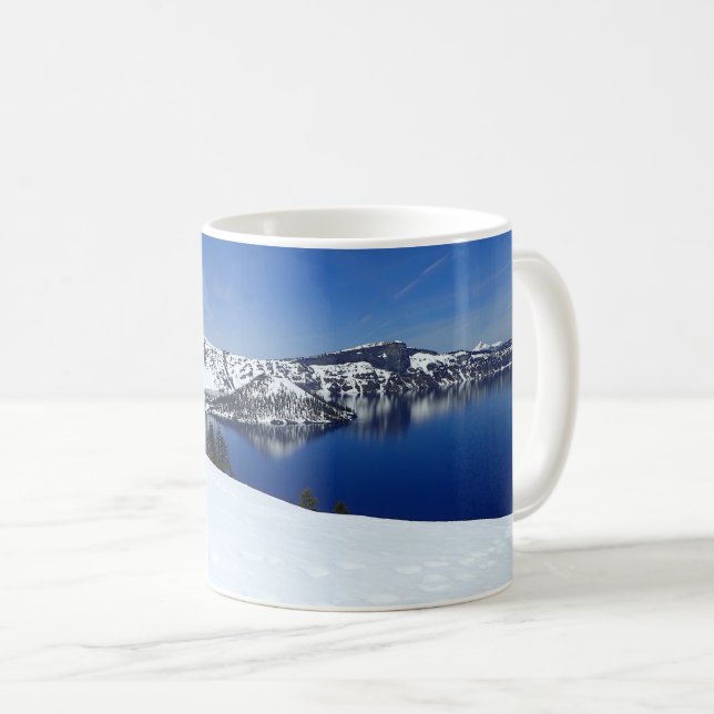 Taza De Café Lago Crater, Oregón (Anverso derecho)