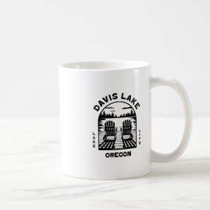 Taza De Café Lago Davis Oregon Exteriores Vintage 2 