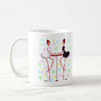 TAZA DE CAFÉ LAGO DEL CISNE DEL BALLET, BAILARINA DEL ODETTE