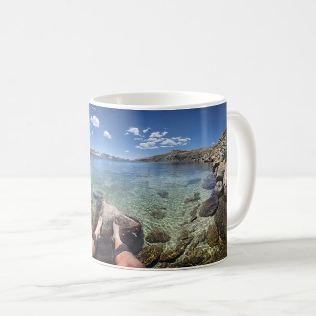 Taza De Café Lago Desolación - Sierra (Anverso derecho)