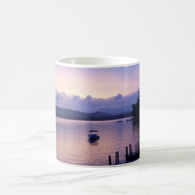 Taza De Café Lago George 3 (Centro)
