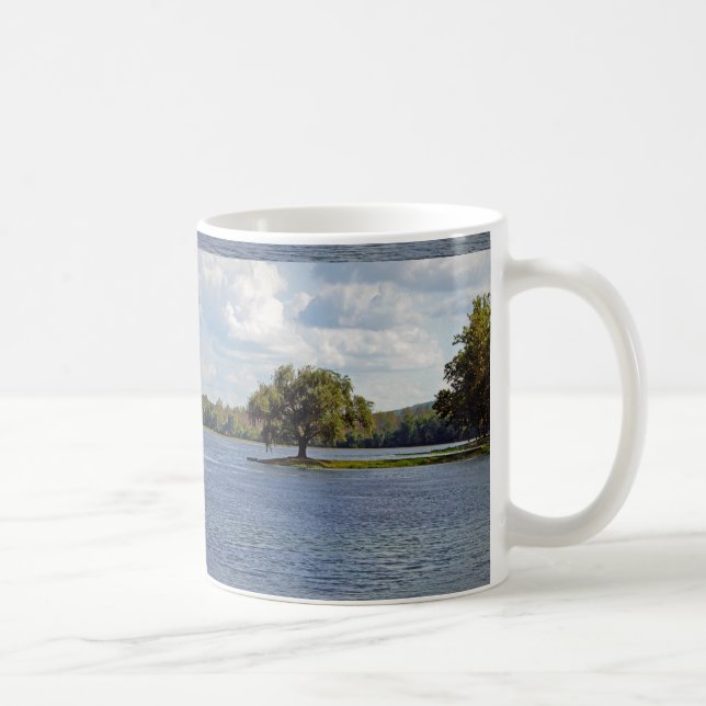 Taza De Café Lago Iron Mountain (Derecha)