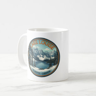 Taza De Café Lago Louise Canadá Viajes Regalo Parque Nacional B