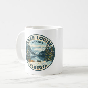 Taza De Café Lago Louise Canadá Viajes Regalo Parque Nacional B