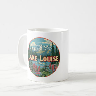 Taza De Café Lago Louise Canadá Viajes Regalo Parque Nacional B