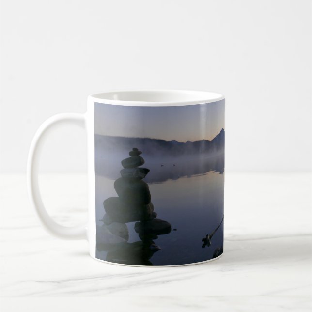 Taza De Café Lago McDonald en Sunrise I (Izquierda)