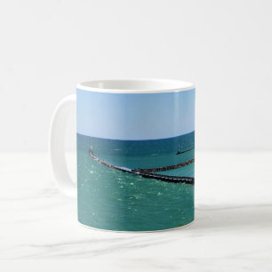 Taza De Café Lago Michigan, Puerto Washington, Wisconsin
