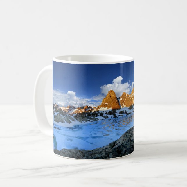 Taza De Café Lago Minaret Sunrise 2 - Sierra Nevada (Anverso izquierdo)