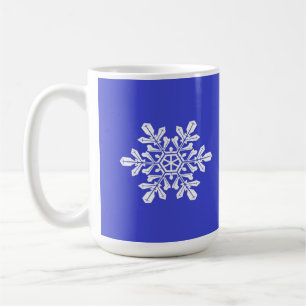 Taza De Café Lago Mug Blue Snow
