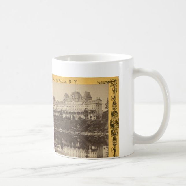 Taza De Café Lago original George, hotel de NY Fort William (Derecha)