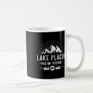 Taza De Café Lago Placid Nueva York - Pescado de esquí de monta