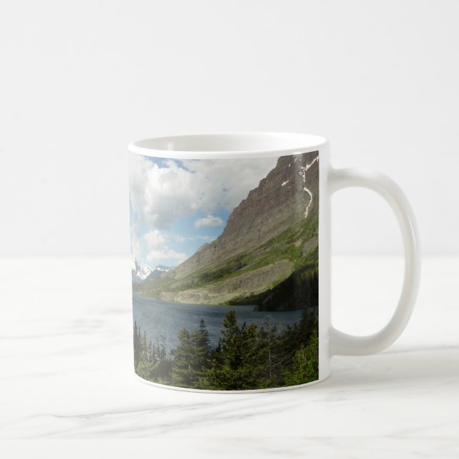 Taza De Café Lago Santa María II en el Parque Nacional Glacier (Derecha)