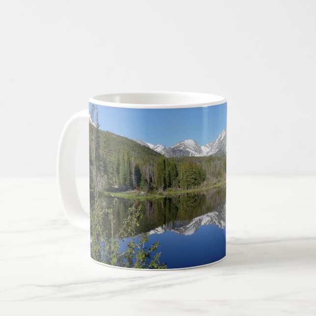 Taza De Café Lago Sprague I en el Parque Nacional de las Montañ (Anverso izquierdo)