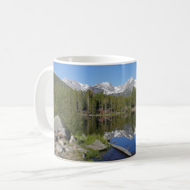 Taza De Café Lago Sprague II en el Parque Nacional de las Monta (Anverso izquierdo)
