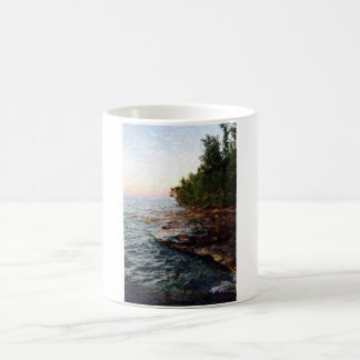 Taza De Café Lago Superior Shore Mug