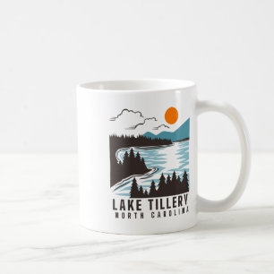 Taza De Café Lago Tillery Carolina del Norte Verano Vida en el