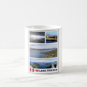 Taza De Café Lago Titicaca - I Love - Peru -