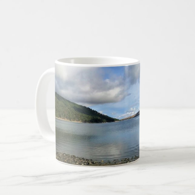 Taza De Café Lago Wallowa, Oregón (Anverso izquierdo)
