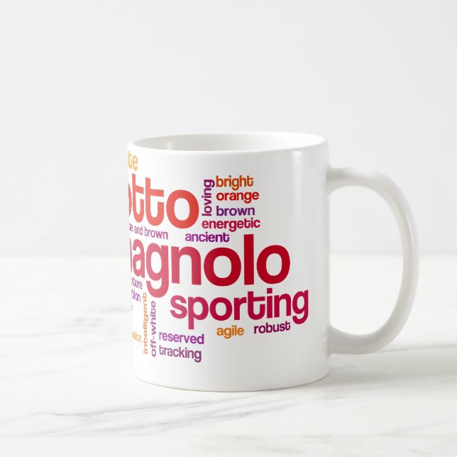 Taza De Café Lagotto Romagnolo (Derecha)
