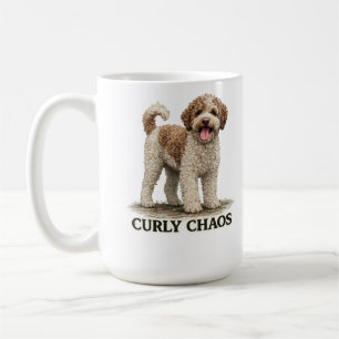 Taza De Café Lagotto Romagnolo Caos Rizado