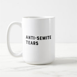 Taza De Café Lágrimas antisemitas