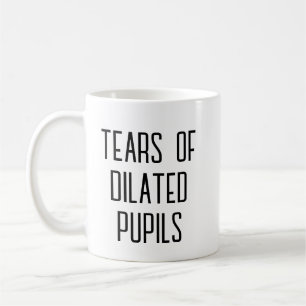 Taza De Café Lágrimas de alumnado deshielado - Optometrista div
