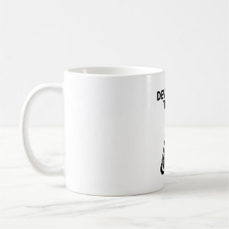 Taza De Café Lágrimas de los desarrolladores. Tester hace que e