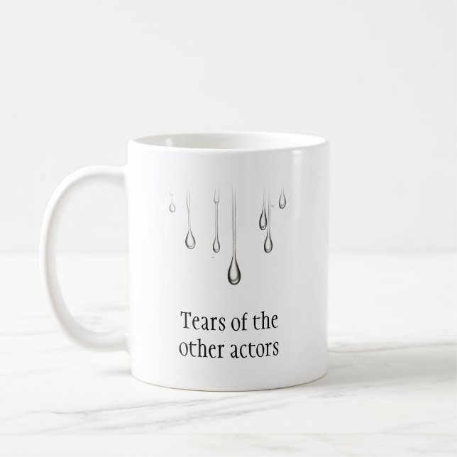 Taza De Café Lágrimas de los otros actores (Izquierda)