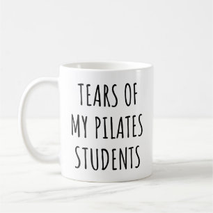 Taza De Café Lágrimas de mis estudiantes de Pilates Instructor