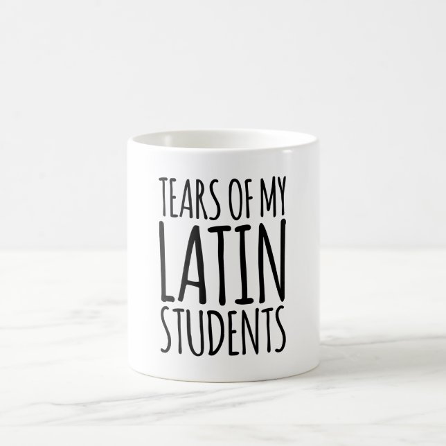 Taza De Café Lágrimas De Mis Estudiantes Latinos (Centro)